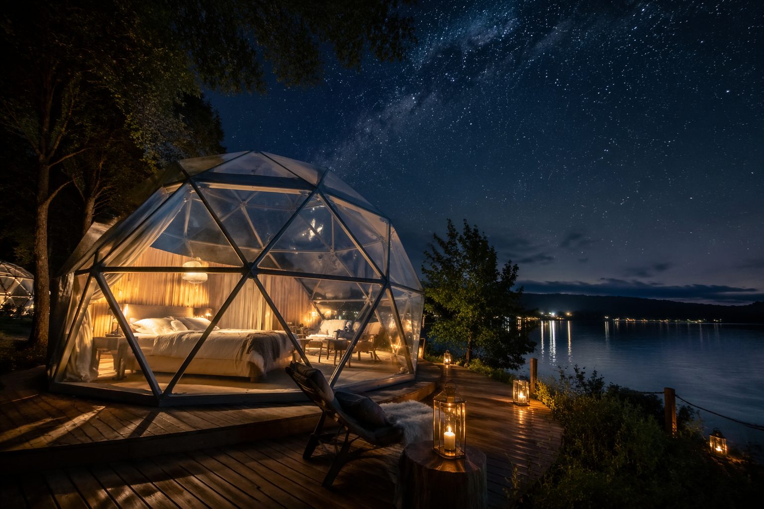 Dome tent collection camping Denmark